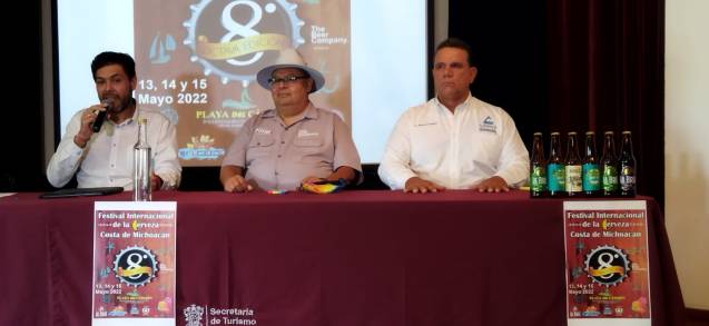 Festival Internacional de la Cerveza Artesanal Costa de Michoacán, con la Ruta de la Tortuga y La Ruta del Cocodrilo 