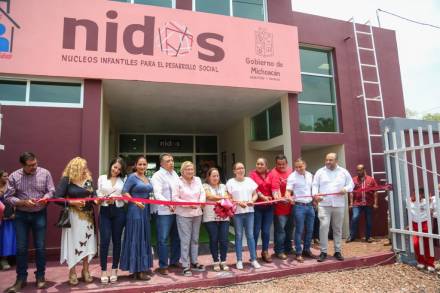 DIF Michoacán abre dos estancias para hijas e hijos de jornaleros en Apatzingán y Buenavista Michoacán  