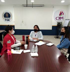 Fortalece CJIM acción coordinada con CRIT Michoacán para atender a mujeres víctimas de violencia 