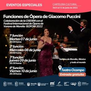 OSIDEM en el International Summer Opera Festival Of Morelia 