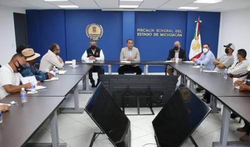 Comunicación directa e inmediata con comunidades indígenas, reitera Adrián López Solís Fiscal de Michoacán 