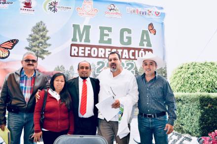 Anuncian la SECMA Reforestación Masiva en el Oriente de Michoacán 