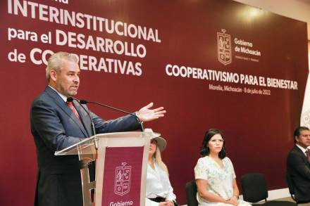 Firma Alfredo Ramírez Bedolla convenio para impulsar el programa Cooperativismo para el Bienestar 