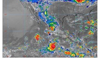 La Depresión Tropical Siete-E ocasionará lluvias muy fuertes en Colima, Jalisco, Michoacán y Nayarit 