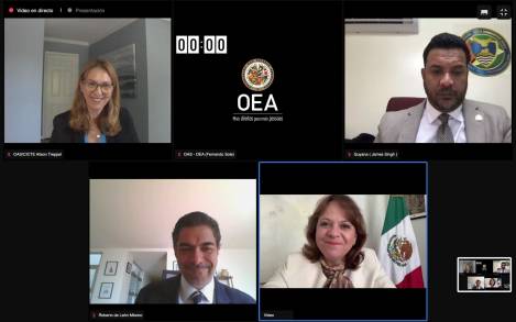 México es elegido para ejercer la presidencia del Comité Interamericano contra el Terrorismo (CICTE) de la OEA durante el período 2022-2023 