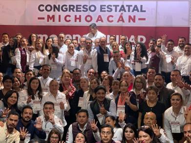 Por unidad, Morena designa al nuevo Comité Directivo Estatal en Michoacán 