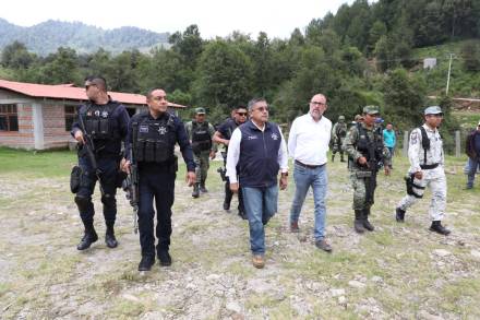 Gobierno de Michoacán, Guardia Nacional y Ejército refuerzan la seguridad en región Oriente 