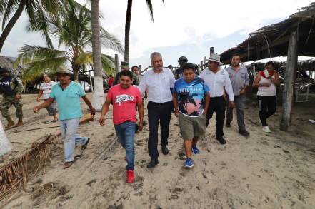 Sin daños mayores, la Costa está de pie, unida y fuerte: Alfredo Ramírez Bedolla  