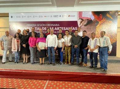 Se realiza la primera sesión ordinaria del Consejo Estatal de las Artesanías en Michoacán  