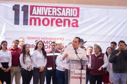 A once años, Morena se ha convertido en el movimiento político más grande de México: Juan Pablo Celis 
