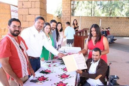 Realiza Registro Civil matrimonios colectivos en Pátzcuaro Michoacán  