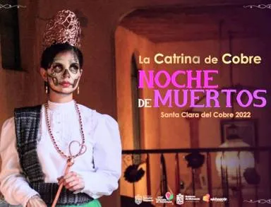  Presenta Santa Clara del Cobre eventos de Noche de Muertos 