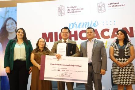 Reconoce Gobierno de Michoacán a la juventud michoacana por sus aportaciones al Estado