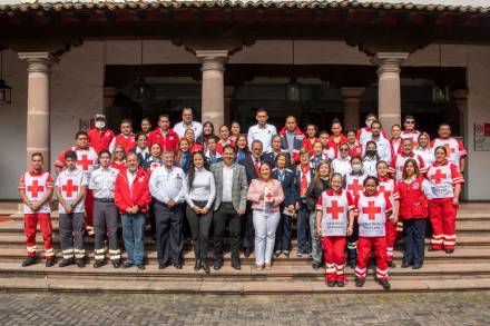 DIF Michoacán invita a participar en la colecta de la Cruz Roja 2022 