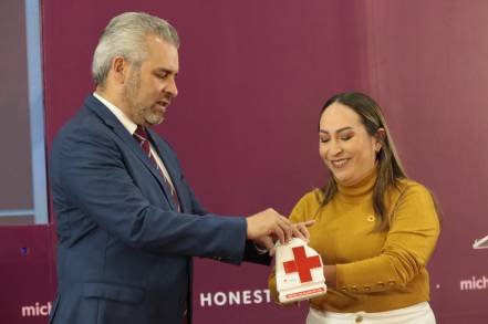Invita el Gobierno de Michoacán sumarse a la colecta de la Cruz Roja