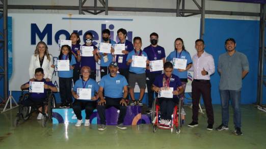 Deportistas con discapacidad, protagonistas del brillo de Morelia en el deporte 