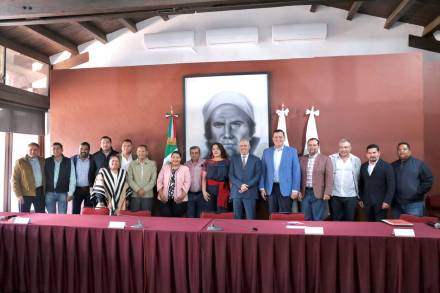 Expone Alfredo Ramírez Bedolla a alcaldes del PRI programas y acciones para 2023 
