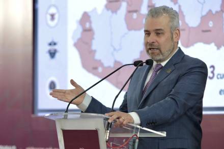 En 2023, Gobierno de Michoacán seguirá reforzando la seguridad con presencia de la GN: Alfredo Ramírez Bedolla 