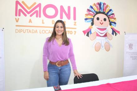 Para fortalecer cercanía con la población inaugura Mónica Valdez casa de enlace en Zacapu 