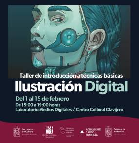 Centro Cultural Clavijero abre taller de ilustración digital 