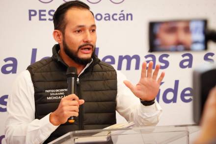 Que no escupan hacia arriba en temas de seguridad: Eder López Dirigente Estatal del PES 