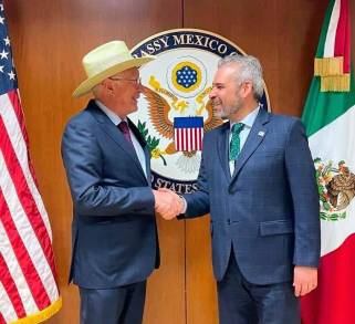 Michoacán y Embajada de EU reiteran agenda y coordinación en favor del Sector Aguacatero 