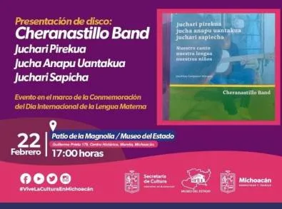 Invita Secum a la presentación discográfica de Cheranastillo 