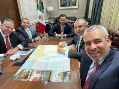 Ramírez Bedolla, Segob y KCS reiteran coordinación por el desarrollo de Michoacán 