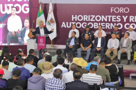 Presenta Alfredo Ramírez Bedolla Decálogo para la Administración Pública en Autogobiernos Indígenas 