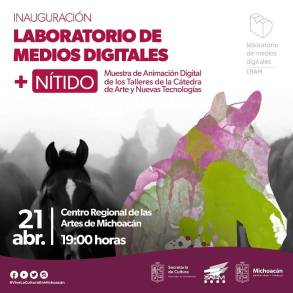  Presenta Secum muestra de animación digital en Zamora