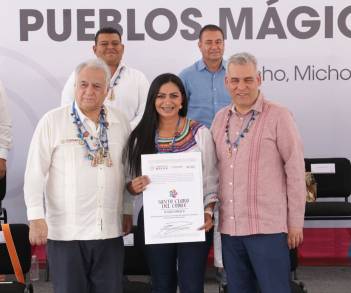 Recibe Santa Clara del Cobre actualización de nombramiento como Pueblo Mágico 