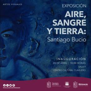 Se Presentará Exposición de Santiago Bucio, en el Clavijero 