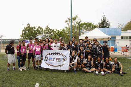 Panteras y Piratas, los ganadores del Torneo Relámpago de Football Flag 
