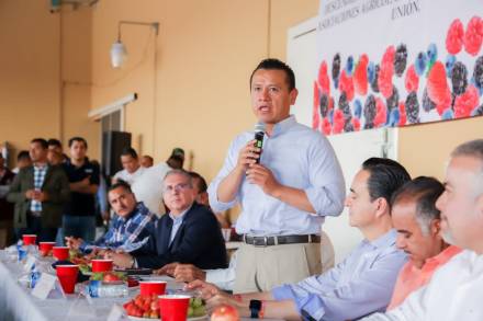 Productores Freseros cuentan con el respaldo del Gobierno de Michoacán: Torres Piña 