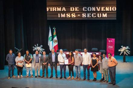 Secum e IMSS acuerdan impulsar el arte y la cultura en Michoacán* 
