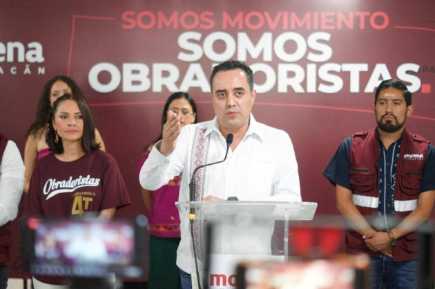 Morena exige a la oposición no politizar los proyectos de desarrollo para Michoacán 