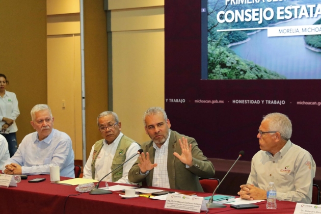 Reitera ARB coordinación para la conservación ambiental de Michoacán 