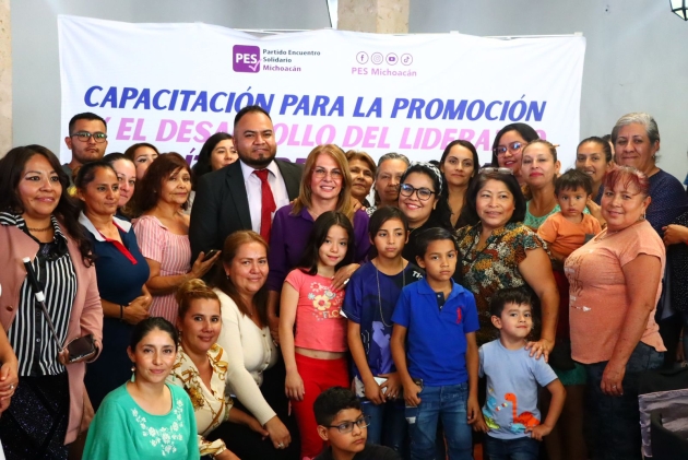 Sin las mujeres, no existe la democracia: PES Michoacán  