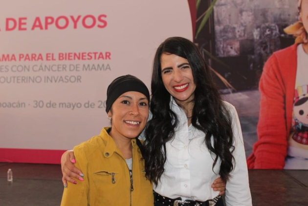 Crece en Morelia padrón de mujeres con cáncer beneficiarias de Bienestar 