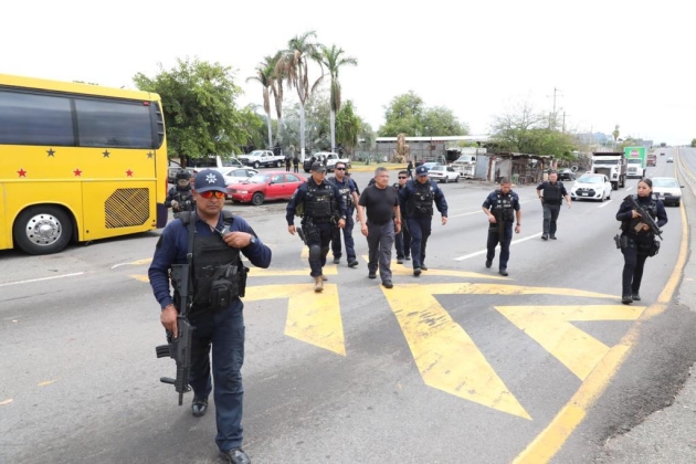 Intensifica SSP esquema operativo en La Ruana Michoacán  