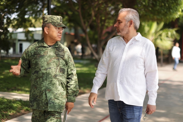 Con Sedena y GN se reforzará seguridad en región Apatzingán: Ramírez Bedolla 