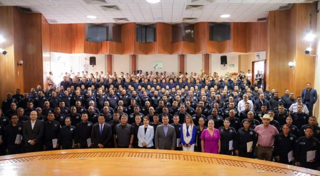 Con Fortapaz, certifican a 159 policías municipales para fortalecer seguridad: Segob Michoacán 