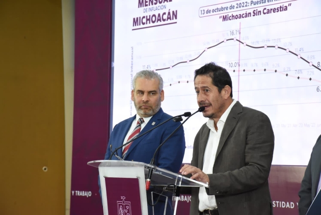 Hay economía sólida en Michoacán: Titular de SEDECO Claudio Méndez  