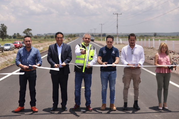 Inaugura Ramírez Bedolla ampliación carretera en Álvaro Obregón; potenciará la Inversión Regional 