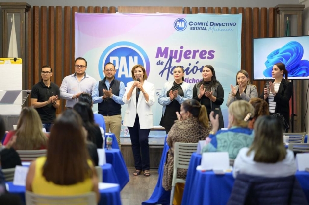 Realiza PAN Michoacán Tercer Módulo del Diplomado “Mujeres al Poder 