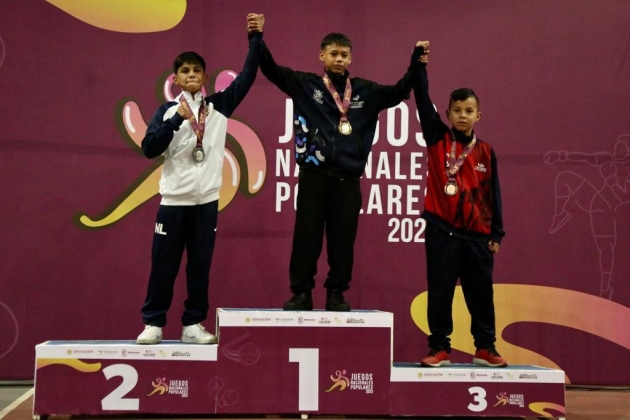 Gana Michoacán cinco medallas en los Juegos Nacionales Populares 2023 