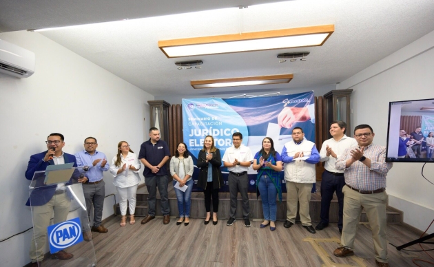 Inicia PAN Michoacán Seminario de Capacitación Jurídico-Electoral
