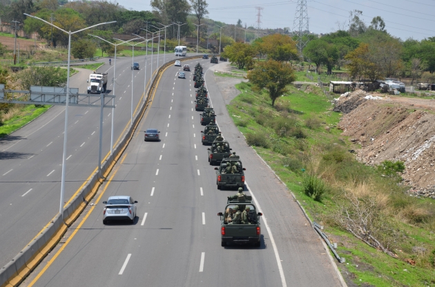 Se suman 1,200 agentes y militares a reforzar la seguridad en Michoacán 