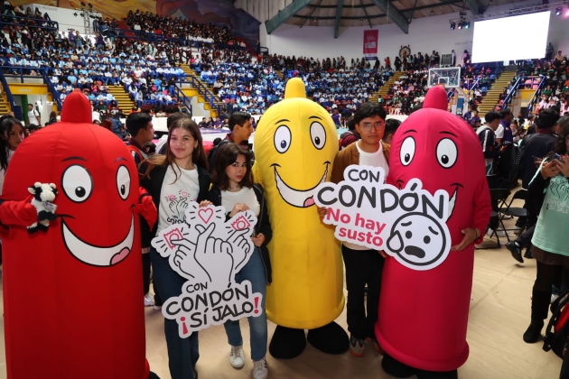 Se distribuyeron 34 mil preservativos en campaña Con Condón Sí Jalo 