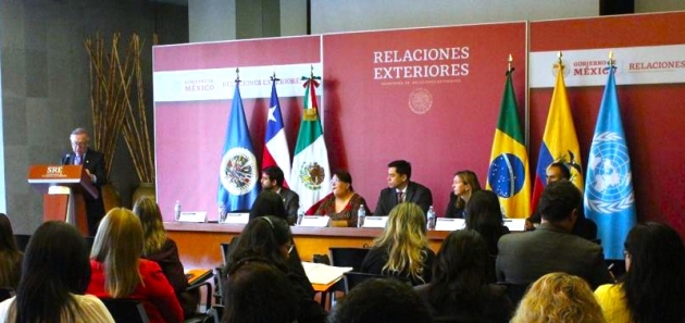 Intercambia México información y experiencias con Brasil y Chile para reforzar cooperación contra Armas Nucleares